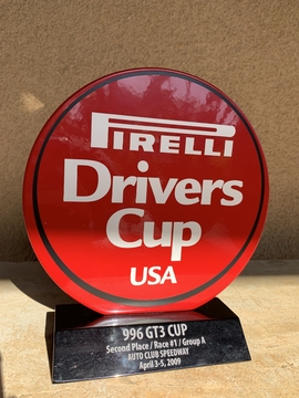 NO RESERVE - Pirelli GT3 Cup Porcelain Trophy