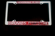 NO RESERVE - N.O.S Brumos Porsche License Plate Frame