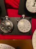  Seven Vintage British Rally Racing Timers & Stopwatches