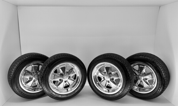 7" x 15" Polished Porsche Fuchs Wheels