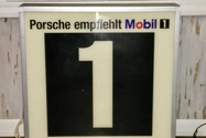 "Porsche Empfiehlt Mobil1" Illuminated sign (24"x 24")