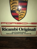 Porsche Ricambi Originali Illuminated Sign (35" x 35")
