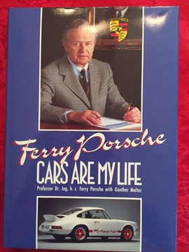 Autographed "Ferry Porsche: Cars Are My Life" Book