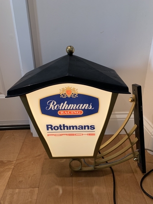  Genuine Porsche Rothmans Racing Lamps