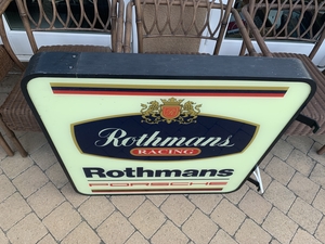 Rothmans Double-sided Illuminated Sign (32” x 32”)