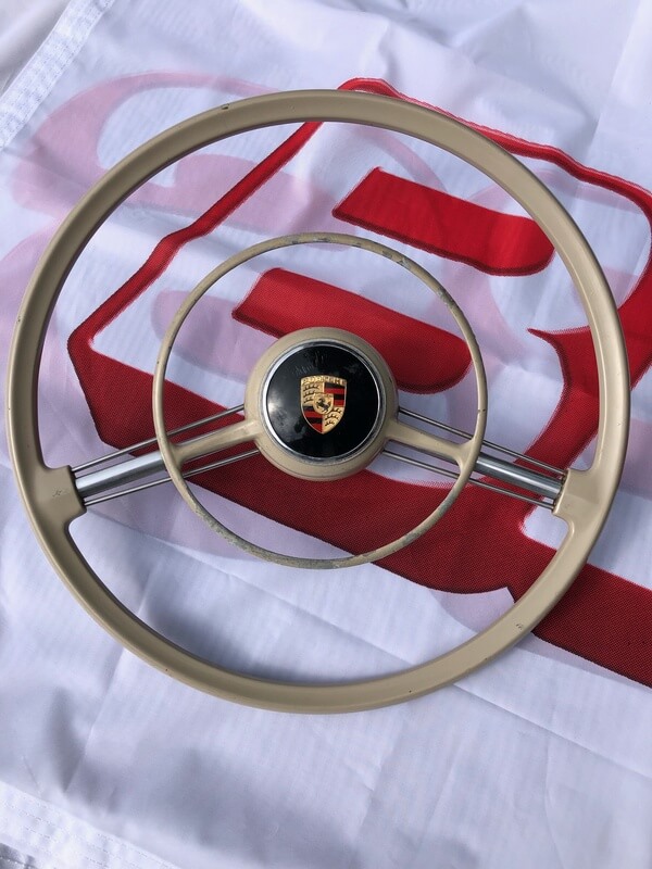 No Reserve Porsche Speedster Steering Wheel