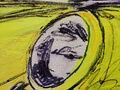 "RUF Yellowbird" Painting by Michael Ledwitz
