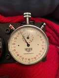Collection of Seven Vintage Heuer Stopwatches
