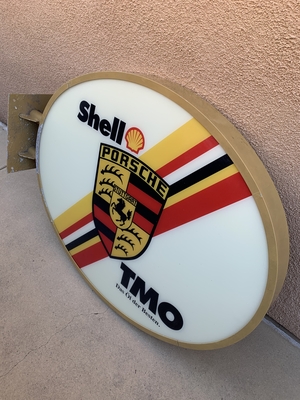 Shell TMO Double-Sided Illuminated Sign