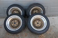 16" Simmons 3-Piece wheels w/ New Tires (1974-1989)
