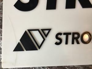 Strosek Auto Design Illuminated Sign (24" X 24")