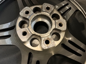 Factory 997.1 Turbo Wheels w/ Black Porsche Center Caps