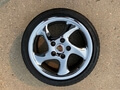 18” OEM Porsche Turbo Twist Wheels with Bridgestone Tires