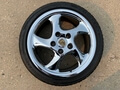 18” OEM Porsche Turbo Twist Wheels with Bridgestone Tires