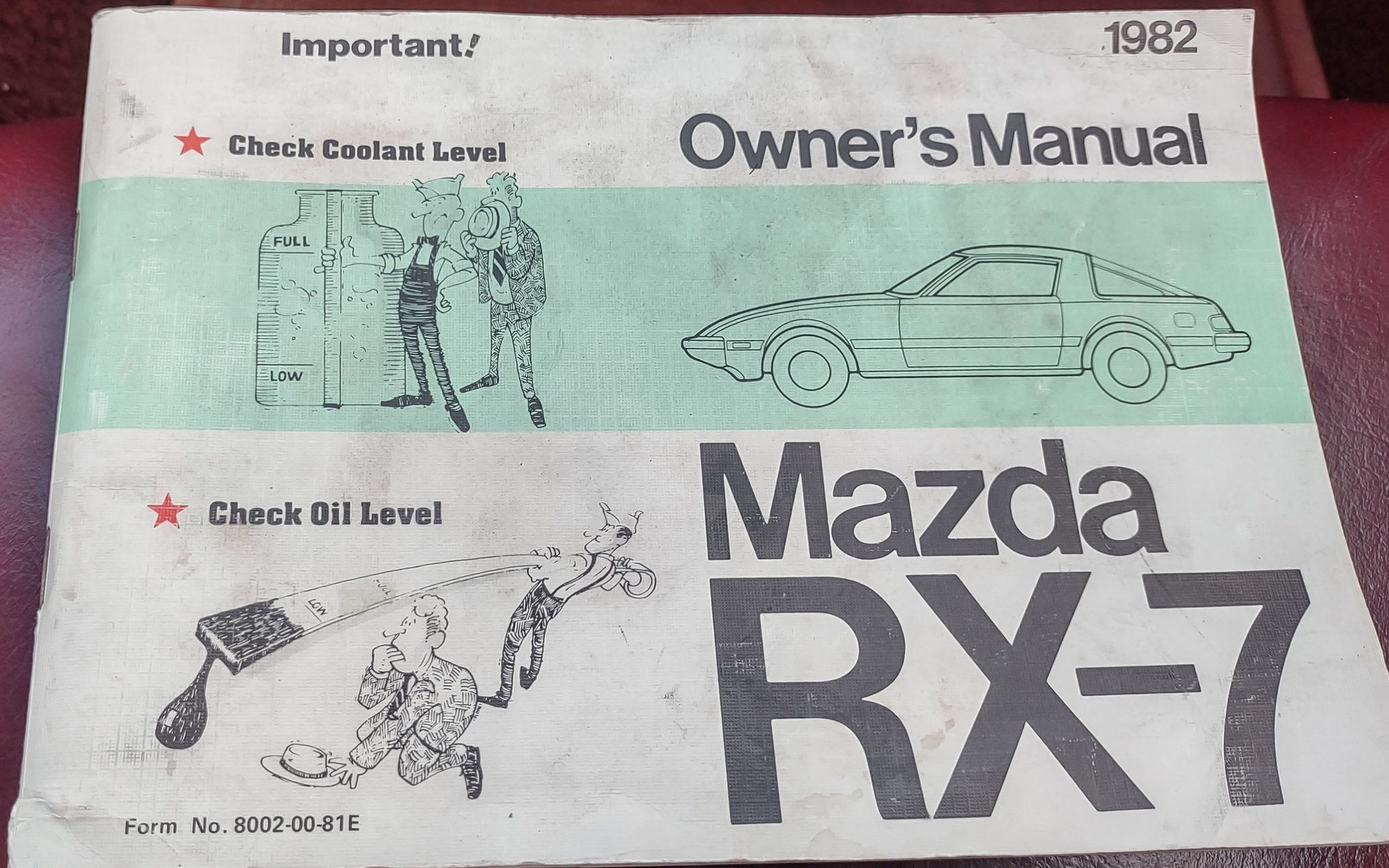 51k-Mile 1982 Mazda RX-7 GSL 5-Speed
