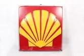  Authentic Large Illuminated Shell Oil Sign