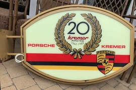 Double-sided Porsche Kremer Racing Illuminated Sign (40" x 26")