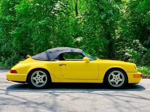  15K-Mile 1994 Porsche 964 Speedster PTS Fly Yellow
