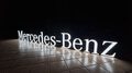 Large Illuminated Mercedes-Benz Dealership Sign