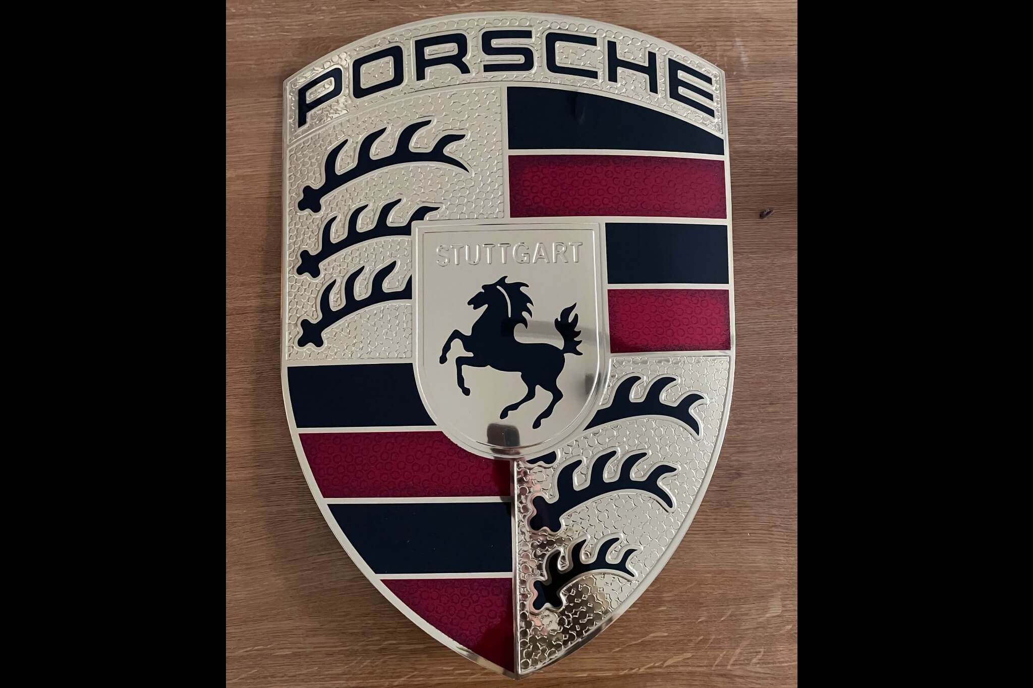 Porsche Crest (24" x 16")