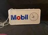 Illuminated Mobil Clock Sign (32" x 16")