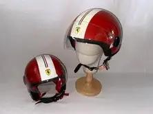 No Reserve Pair of Ferrari Scooter Helmets