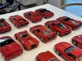 Collection of 1:18 Scale Ferrari Models