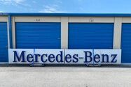 Authentic Illuminated Mercedes-Benz Dealership Sign (20' x 32 1/2")