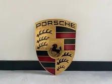 No Reserve Aluminum Porsche Crest