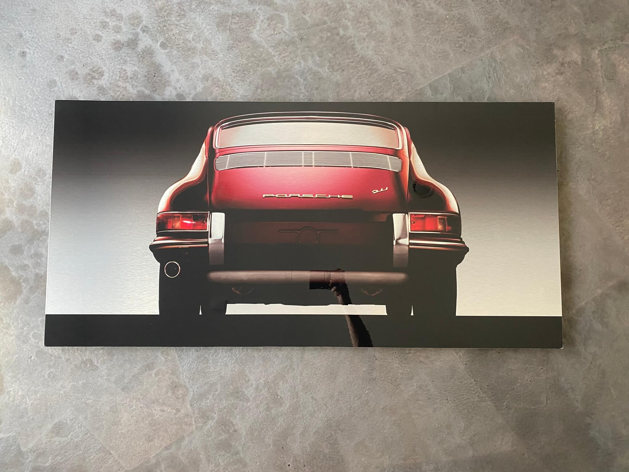 No Reserve Porsche 911 Aluminum Art