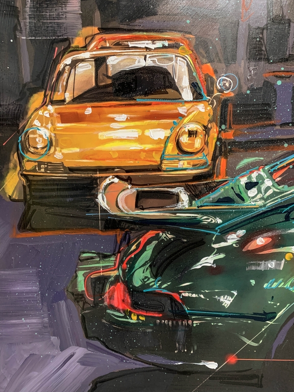 "The Garage" Painting by Stephen Selzler