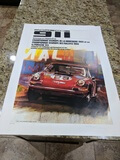  Collection of Limited Edition Signed Erich Strenger Porsche Posters