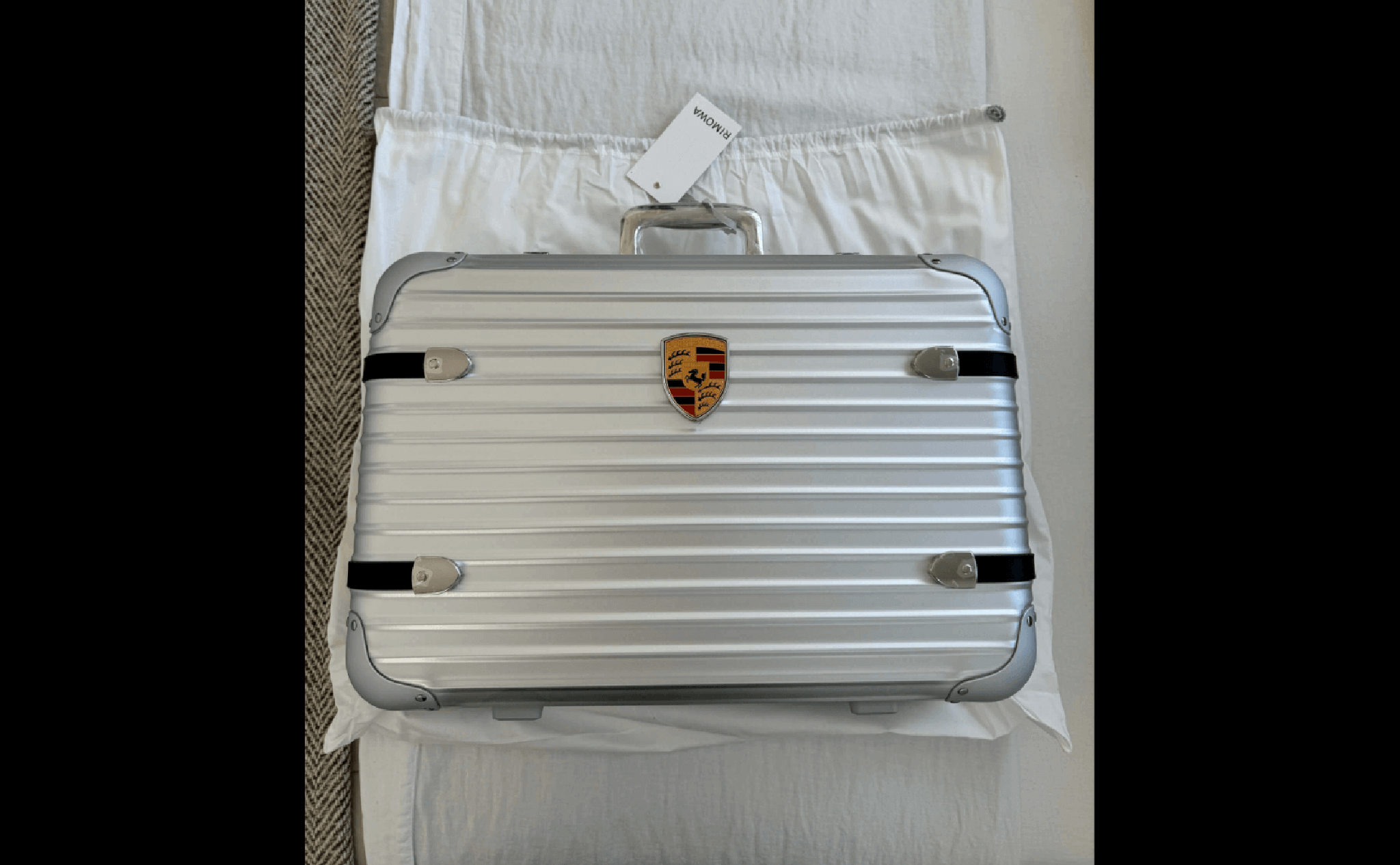 Limited Edition Rimowa X Porsche Hand-Carry Case Pepita #777/911