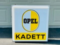 Illuminated Vintage Opel Sign