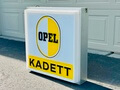 Illuminated Vintage Opel Sign