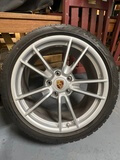 No Reserve 19"/20" Porsche 992 Carrera Wheels with Winter Tires