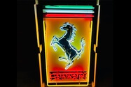Illuminated Neon Ferrari Sign