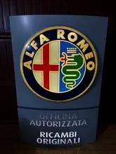 Illuminated Alfa Romeo Dealership Sign