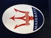 Authentic Illuminated Maserati Dealership Sign