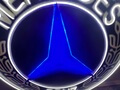Illuminated Mercedes-Benz Sign