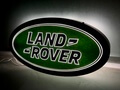 Illuminated Land Rover Sign