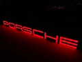  Large Illuminated Porsche Sign