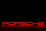 DT: Large Illuminated Porsche Sign