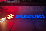 DT: Pair of Authentic Illuminated Suzuki Dealership Signs