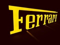 Illuminated Ferrari Inscription Sign