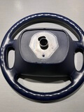Midnight Blue Leather Porsche 964 Steering Wheel
