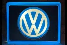 DT: Illuminated Volkswagen Dealership Sign