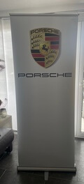 DT: Original Porsche Exhibition Roll Up with Travel Bag