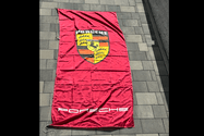 DT: 60's Red Porsche Dealership Flag