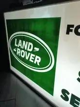 No Reserve Illuminated Land Rover Sign